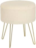 WOLTU Sitzhocker mit Stauraum Teddy-Fleece Hocker Bild 2