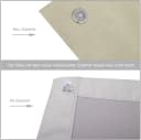 Woltu Dachfensterrollo Thermorollo ohne Bohren mit Saugnapf Grau Beige Schwarz Bild 4