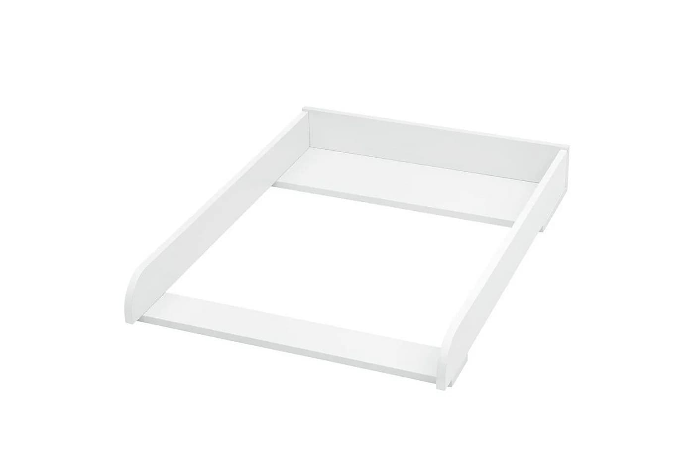 Woltu Wickelaufsatz Weiß MDF Wickelauflage für Kommoden - Bild 2