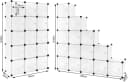 Woltu Steckregal Set 15-tlg. Weiß Modulares Regalsystem Bild 3