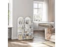 Woltu Bücherregal Weiß Standregal 5 Ebenen mit Kippsicherung Bild 1