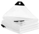 Woltu Schutzplane 140g/m² Transparent mit Aluminiumösen Bild 2
