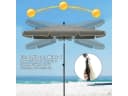 Woltu Sonnenschirm 45° knickbar UV-beständig wasserdicht 200x120 cm Bild 5