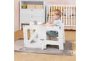 Woltu Tritthocker Montessori Lernturm 3 in 1 Kindertafel mit Rausfallschutz faltbar Bild 4