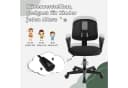 Klihome Kinderdrehstuhl Ergonomisch Höhenverstellbar Netzstoff Bild 3
