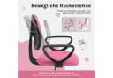 Klihome Kinderdrehstuhl Rosa Ergonomisch Höhenverstellbar Bild 1