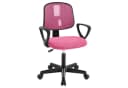 Klihome Kinderdrehstuhl Rosa Ergonomisch Höhenverstellbar Bild 2