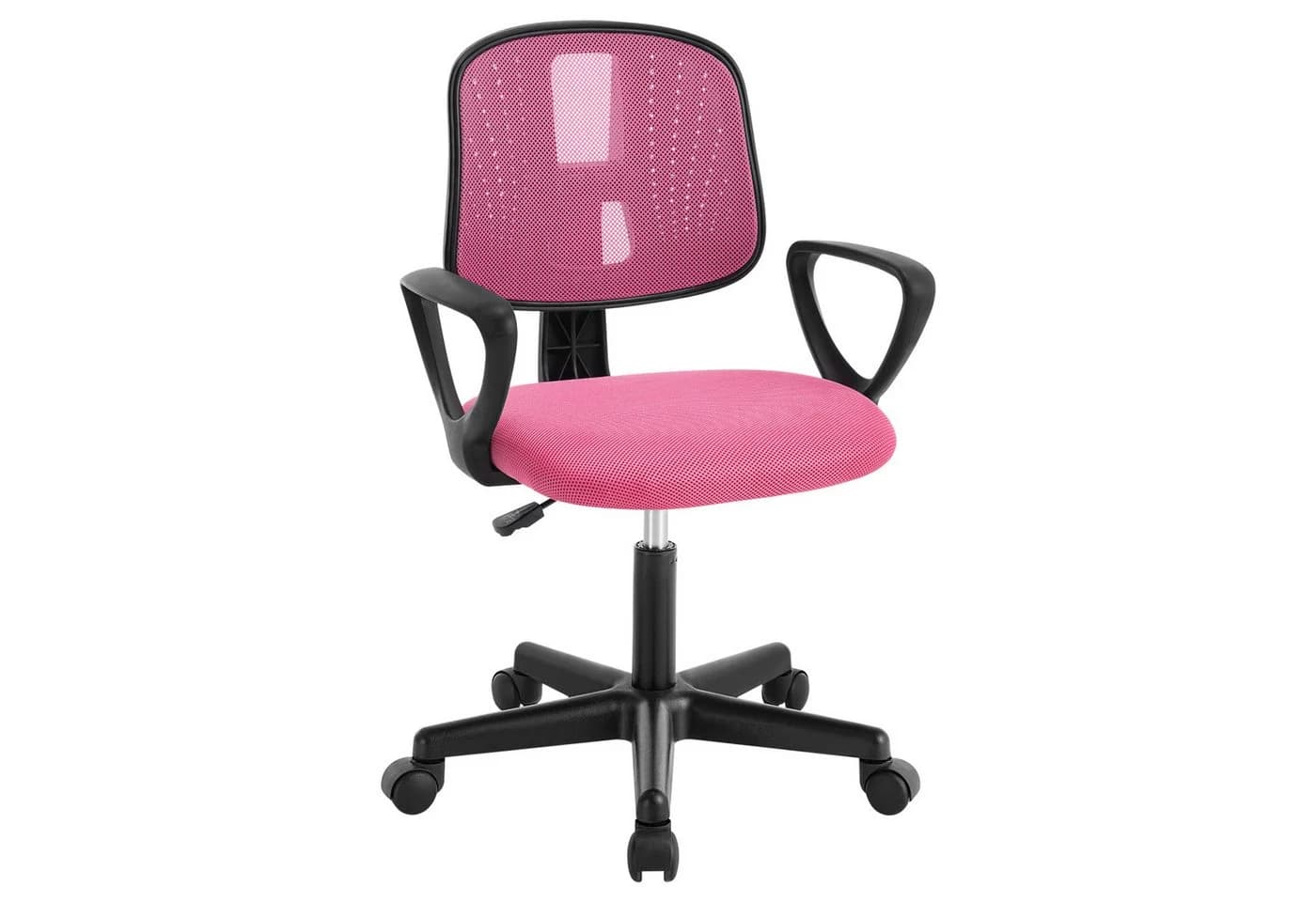 Klihome Kinderdrehstuhl Rosa Ergonomisch Höhenverstellbar - Bild 2