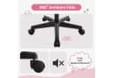 Klihome Kinderdrehstuhl Rosa Ergonomisch Höhenverstellbar Bild 4