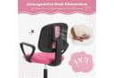 Klihome Kinderdrehstuhl Rosa Ergonomisch Höhenverstellbar Bild 5