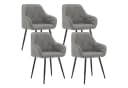 Woltu 4-Fußstuhl Set 4 St. Esszimmerstühle Ergonomisch Kunstleder Bild 2
