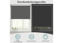 Woltu Verdunklungsrollo Klemmfix ohne Bohren Polyester Bild 5