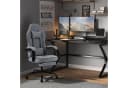 Woltu Gaming-Stuhl mit Kopfkissen, Lendenkissen und Fußstütze, ergonomisch, Netzstoff Bild 1
