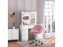 Woltu Bürostuhl Rosa Ergonomisch Höhenverstellbar 150 kg Bild 1
