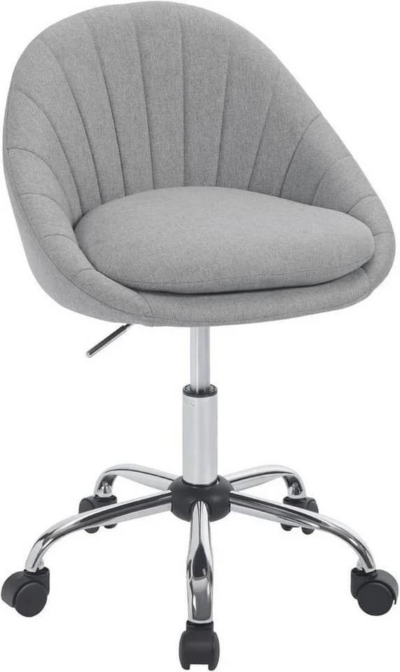 Woltu Bürostuhl Grau Ergonomisch Höhenverstellbar 150 kg - Bild 2