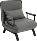 Woltu Schlafsofa 3-in-1 mit Bettfunktion Grau Bild 2