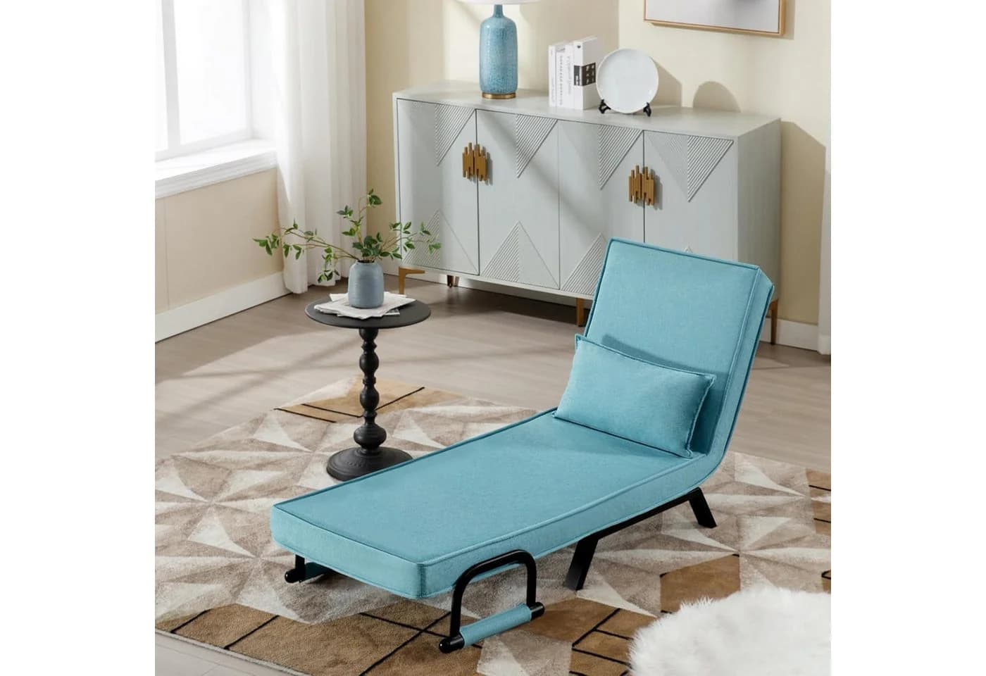 Woltu Schlafsofa 3-in-1 Schlafsessel mit Bettfunktion