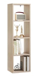 Woltu Bücherregal, 1-tlg., offenes Regal für Wohnzimmer, Arbeitszimmer, Kinderzimmer, Büro Bild 2