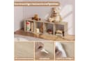 Woltu Bücherregal, 1-tlg., offenes Regal für Wohnzimmer, Arbeitszimmer, Kinderzimmer, Büro Bild 5