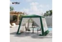 Woltu Gartenpavillon 3x3m mit Moskitonetz und Metallrahmen Bild 1