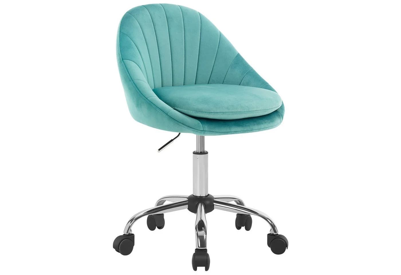 Woltu Bürostuhl Ergonomisch Samt Höhenverstellbar 150 kg Belastbar - Bild 2