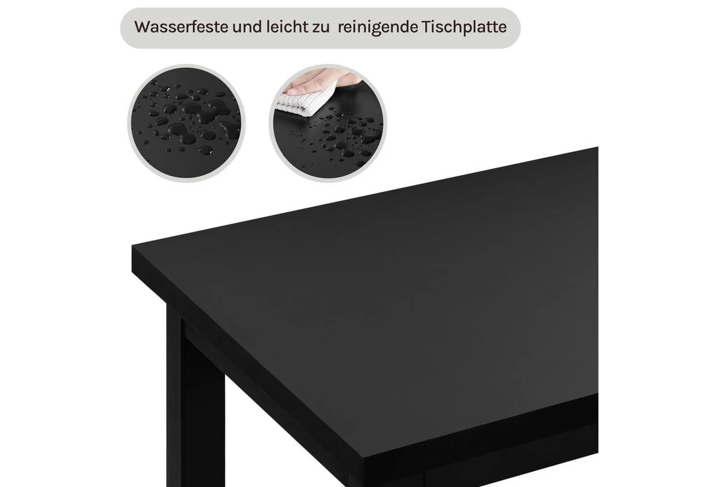 Woltu Bartisch Metall Schwarz Industrial Stehtisch - Bild 4
