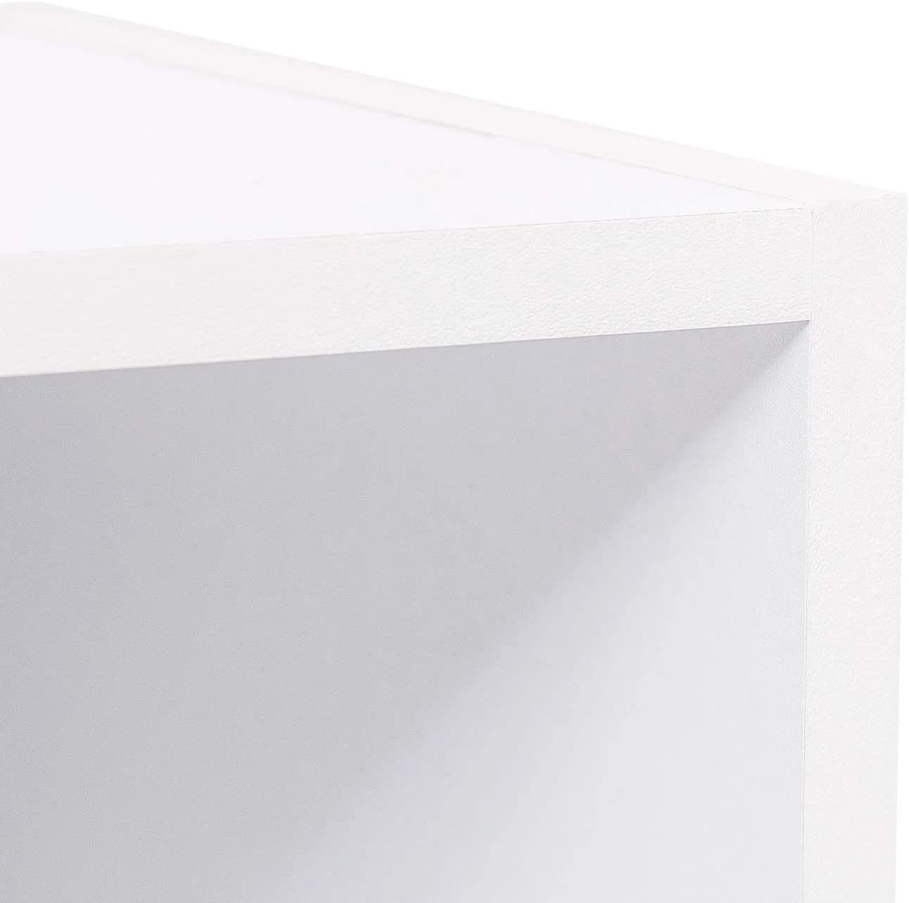 Woltu Bücherregal 6 Fächer Weiß Modern Skandinavisch - Bild 5