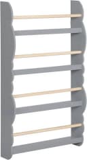 WOLTU Kinder Bücherregal Grün MDF Kiefernholz Bild 2
