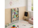 WOLTU Kinder Bücherregal Grün MDF Kiefernholz Bild 5