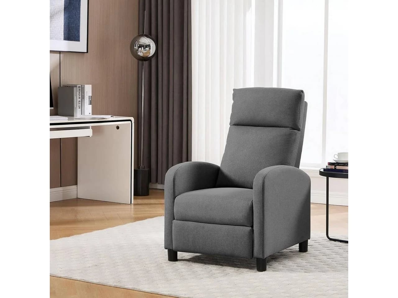 Woltu Relaxsessel Lesesessel Loungesessel mit Liegefunktion - Bild 4