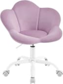Woltu Schreibtischstuhl Ergonomisch Höhenverstellbar Samt Bild 2
