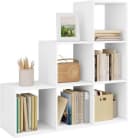 Woltu Bücherregal Weiß 6 Fächer Würfelregal Skandinavisch Bild 2