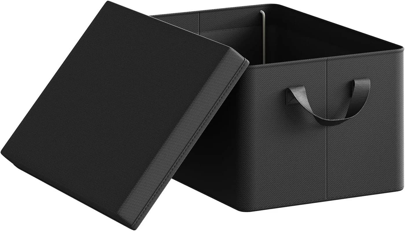 Woltu Aufbewahrungsbox mit Deckel und Griffen - Bild 2