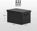 Woltu Aufbewahrungsbox mit Deckel und Griffen Bild 3