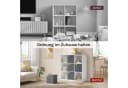 Woltu Aufbewahrungsbox 3er Set mit Griffen Dunkelgrau Stoffbox Bild 5