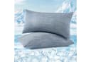 Woltu Kissenbezug 2er Set Kühlende Kissenhülle Blau Arc-Chill Bild 2