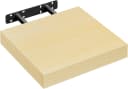 Woltu Wandregal Holz PVC Gelb Eiche Modern Bild 2