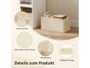 Woltu Aufbewahrungsbox 10 St. mit Griffen für Schlafzimmer, Arbeitszimmer, Wohnzimmer, faltbar Bild 5