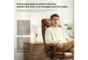 Woltu Bürostuhl Chefsessel Ergonomisch Schwarz/Braun Kunstleder Bild 4