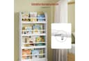 Woltu Bücherregal 4 Ebenen Weiß MDF Holz Bild 5
