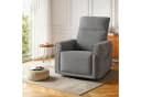 Woltu Relaxsessel Grau Beige mit Liege-, Massage- und Wärmefunktion Bild 1