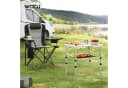 Woltu Klapptisch höhenverstellbar Weiß Campingtisch Bild 1