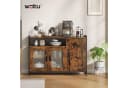 Woltu Sideboard Braune Holzoptik mit Metall Bild 1