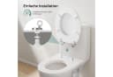 Woltu WC-Sitz O-Form mit Absenkautomatik MDF Bild 5