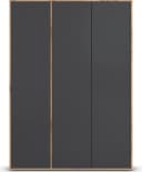 Rauch NABILA Drehtürenschrank Grau Eiche Artisan Push-to-Open Bild 5