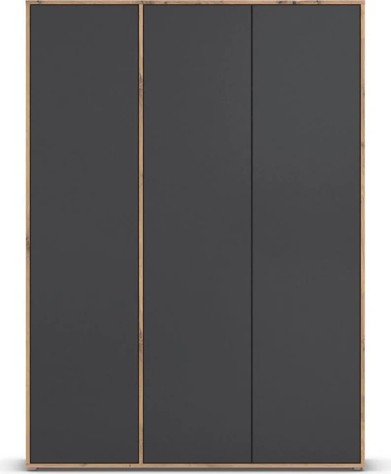 Rauch NABILA Drehtürenschrank Grau Eiche Artisan Push-to-Open - Bild 5