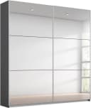 Rauch Schwebetürenschrank REFLECT Grau Metall Bild 2