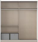 Rauch Schwebetürenschrank REFLECT Grau Metall Bild 4