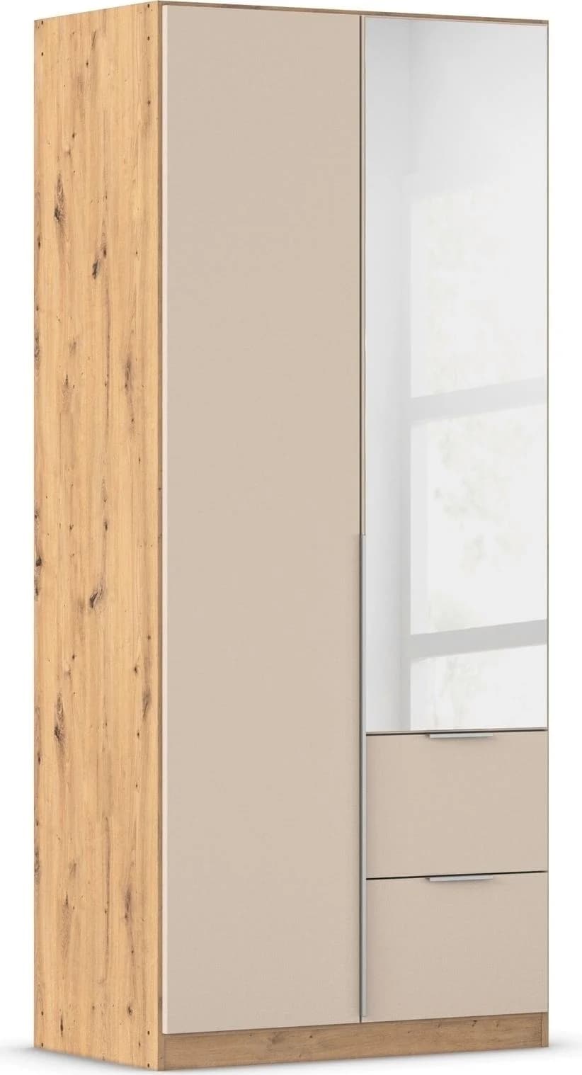 OTTO HOME AGORDO Drehtürenschrank Eiche Artisan/Champagner