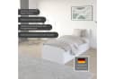 Stauraumbett RAUCH Doppelbett Graumetallic Eiche Artisan Bild 3